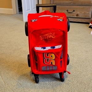 Car Lightning McQueen carryon suitcase